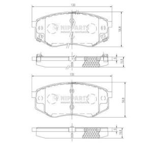 Compre Pastilhas de travão da NIPPARTS N3600545 a um preço baixo por 36,67 €