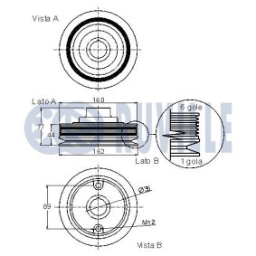 Achetez des Kit de chaîne de distribution RUVILLE 3451008S à prix pour 243,91 €