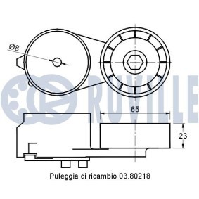 Achetez des Kit de chaîne de distribution RUVILLE 3458010SD à prix pour 99,78 €