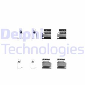 Compre Kit de acessórios, pastilhas de travão da DELPHI LX0313 a um preço baixo por 19,51 €
