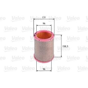 Luftfilter des Herstellers VALEO - Originalware Artikelnummer: 585711