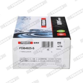 Acquista Kit pastiglie freni da FERODO FSL1095 a buon mercato per soli 37,77 €