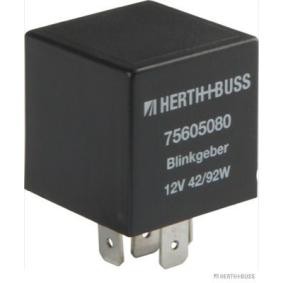 Blinkerrelais des Herstellers HERTH+BUSS ELPARTS - Originalware Artikelnummer: 75605080