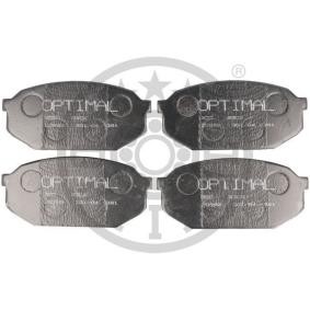 Achetez des Plaquettes de frein OPTIMAL 9309 à prix pour 28,49 €