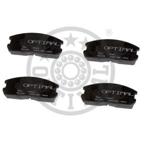 Achetez des Plaquettes de frein OPTIMAL 9361 à prix pour 29,52 €