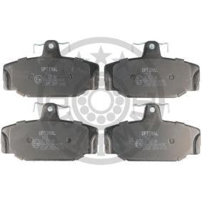 Acquista Kit pastiglie freni da OPTIMAL 9601 a buon mercato per soli 22,93 €