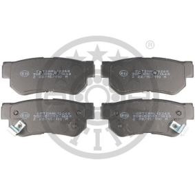 Bremsbeläge für SSANGYONG von OPTIMAL