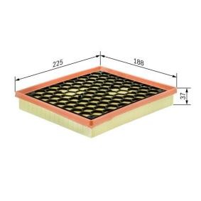 Compre Filtro de ar da BOSCH F 026 400 042 a um preço baixo por 10,63 €