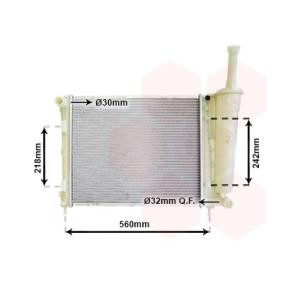 Achetez des Radiateur du moteur VAN WEZEL 73002099 à prix pour 117,34 €