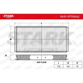 Compre Filtro do habitáculo de STARK online para CAYMAN (981) a preços moderados