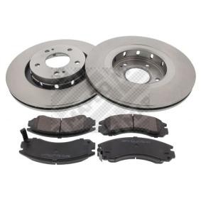 Comprar Kit de discos de freno y pastillas de MAPCO 47538 a bajo precio de 88,09 €