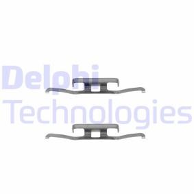 Compre Kit de acessórios, pastilhas de travão da DELPHI LX0198 a um preço baixo por 5,40 €