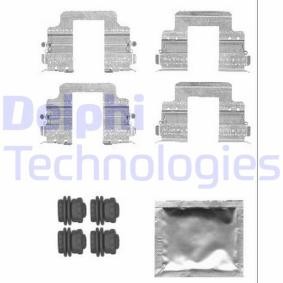 Compre Kit de acessórios, pastilhas de travão da DELPHI LX0555 a um preço baixo por 24,71 €