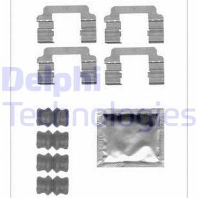 Compre Kit de acessórios, pastilhas de travão da DELPHI LX0560 a um preço baixo por 23,16 €