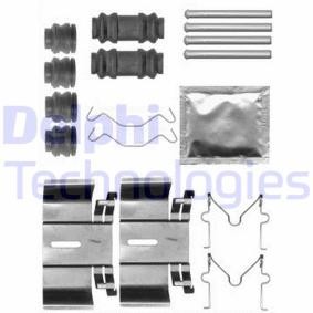 Compre Kit de acessórios, pastilhas de travão da DELPHI LX0563 a um preço baixo por 29,86 €