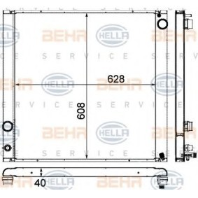Kühler, Motorkühlung 8MK 376 727-521 für LAND ROVER