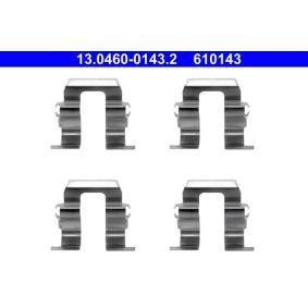 Compre Kit de acessórios, pastilhas de travão da ATE 13.0460-0143.2 a um preço baixo por 15,38 €