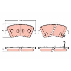 Compre Pastilhas de travão da TRW GDB3552 a um preço baixo por 35,69 €