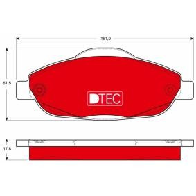 Compre Pastilhas de travão da TRW GDB1761DTE a um preço baixo por 53,81 €