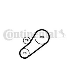 Acquista Kit Cinghie Poly-V da CONTITECH 4PK735K1 a buon mercato per soli 48,13 €
