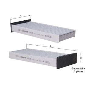 Compre Filtro, ar do habitáculo da MAHLE ORIGINAL LAK 296/S a um preço baixo por 18,71 €
