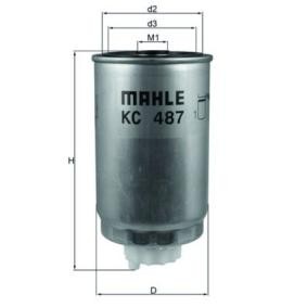 Köp Bränslefilter av MAHLE ORIGINAL KC 487 till det låga priset 392,13 kr