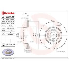Bremsscheibe von BREMBO