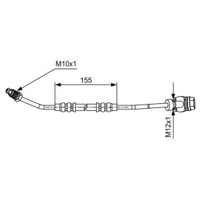 Comprar Latiguillo de freno de BOSCH 1 987 481 588 a bajo precio de 29,49 €
