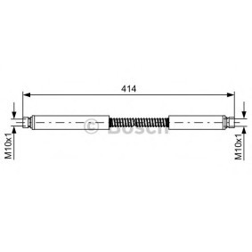 Acquista Tubo freno da BOSCH 1 987 481 646 a buon mercato per soli 16,01 €