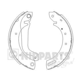 Comprar Juego de zapatas de frenos de NIPPARTS J3501044 a bajo precio de 61,22 €