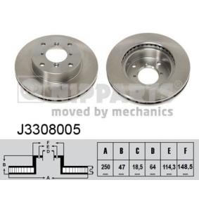 Comprar Disco de freno de NIPPARTS J3308005 a bajo precio de 38,20 €