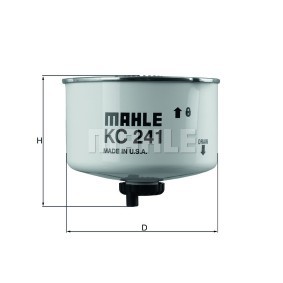 Köp Bränslefilter av MAHLE ORIGINAL KC 241D till det låga priset 633,50 kr