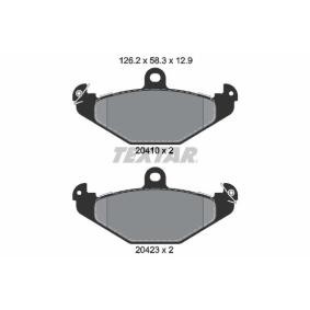 Acquista Kit pastiglie freni da TEXTAR 2041003 a buon mercato per soli 29,27 €