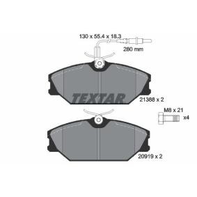 Compre Pastilhas de travão da TEXTAR 2138802 a um preço baixo por 32,31 €