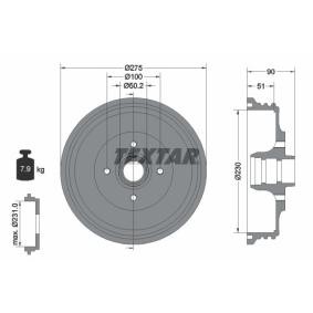Comprar Tambor de freno de TEXTAR 94018900 a bajo precio de 51,48 €