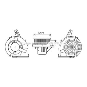 Gebläsemotor ST8045 von PRASCO günstig für 87,52 € online kaufen