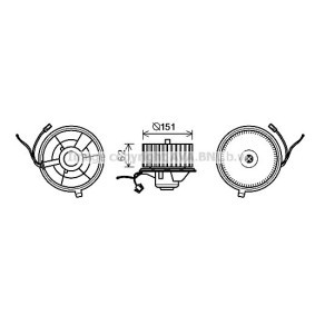 Gebläsemotor ST8505 von PRASCO günstig für 81,58 € online kaufen