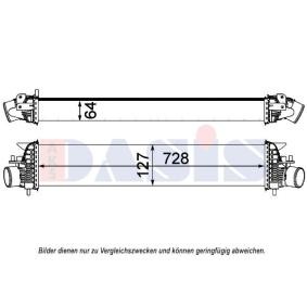 Kjøp Intercooler av AKS DASIS 077011N til den lave prisen 9386,72 NOK