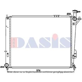 Achetez des Radiateur du moteur AKS DASIS 560092N à prix pour 111,21 €