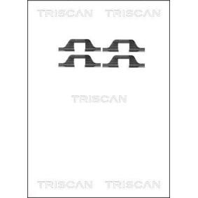 Compre Kit de acessórios, pastilhas de travão da TRISCAN 8105 101591 a um preço baixo por 4,58 €