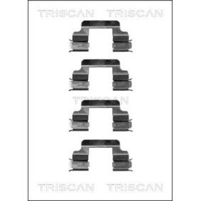 Compre Kit de acessórios, pastilhas de travão da TRISCAN 8105 101613 a um preço baixo por 22,74 €