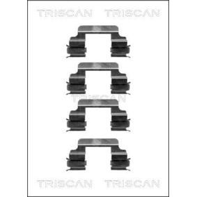 Compre Kit de acessórios, pastilhas de travão da TRISCAN 8105 101614 a um preço baixo por 17,72 €