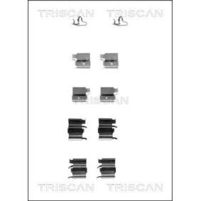 Compre Kit de acessórios, pastilhas de travão da TRISCAN 8105 101617 a um preço baixo por 24,47 €