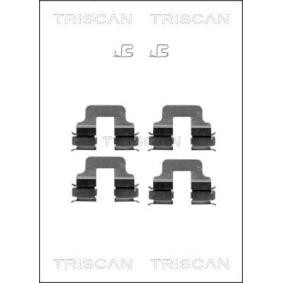 Compre Kit de acessórios, pastilhas de travão da TRISCAN 8105 101619 a um preço baixo por 29,39 €