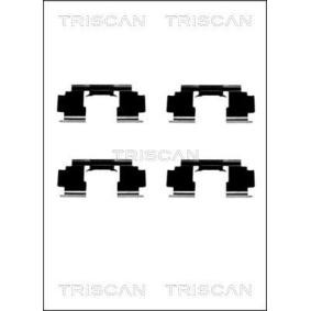 Compre Kit de acessórios, pastilhas de travão da TRISCAN 8105 101623 a um preço baixo por 5,20 €