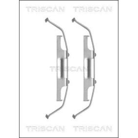 Compre Kit de acessórios, pastilhas de travão da TRISCAN 8105 101633 a um preço baixo por 13,24 €