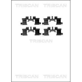 Compre Kit de acessórios, pastilhas de travão da TRISCAN 8105 101641 a um preço baixo por 16,25 €