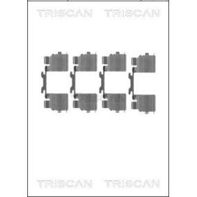 Compre Kit de acessórios, pastilhas de travão da TRISCAN 8105 101648 a um preço baixo por 17,72 €