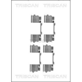 Compre Kit de acessórios, pastilhas de travão da TRISCAN 8105 101651 a um preço baixo por 12,95 €