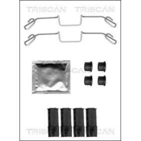 Compre Kit de acessórios, pastilhas de travão da TRISCAN 8105 101660 a um preço baixo por 14,86 €